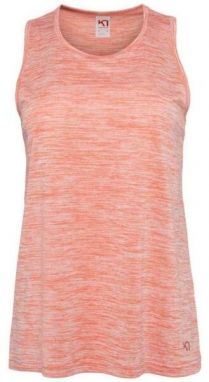 KARI TRAA SANNE TANKTOP Dámske tielko, oranžová, veľkosť