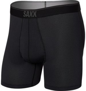 SAXX QUEST Pánske boxerky, čierna, veľkosť XXL