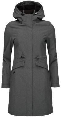 LOAP LUNARA Dámsky softshellový kabát, tmavo sivá, veľkosť