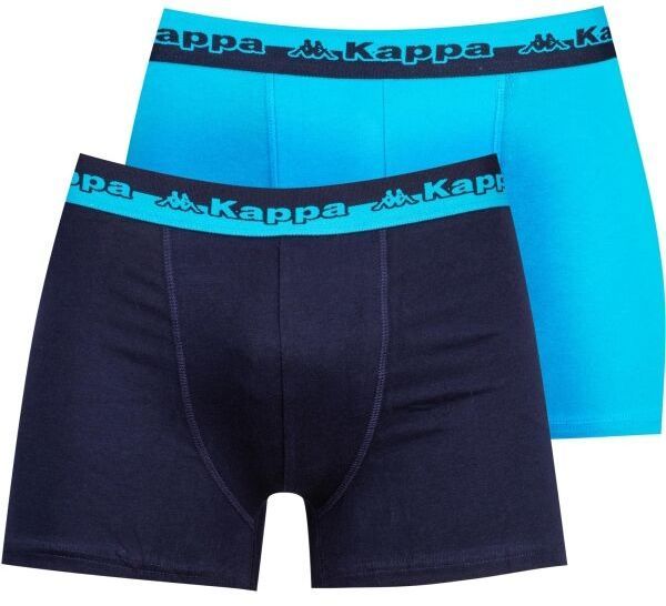 Kappa LOGO ZENBO 2 PACK Pánske boxerky, tmavo modrá, veľkosť