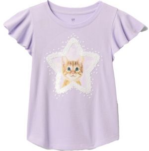 GAP FLIPPY Dievčenské tričko, fialová, veľkosť