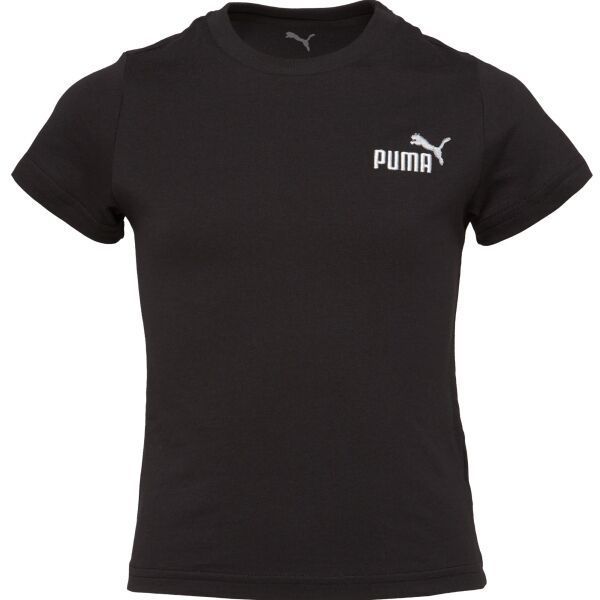 Puma ESSENTIALS 2 COLOR SMALL NO.1 LOGO TEE B Chlapčenské tričko, čierna, veľkosť
