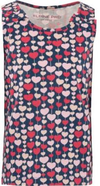 ALPINE PRO WESO Dievčenské tielko, modrá, veľkosť 104-110