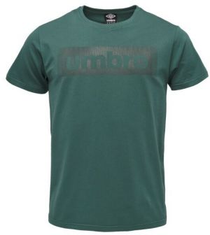 Umbro TORR Pánske tričko, tmavo zelená, veľkosť