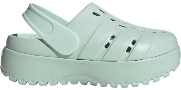 adidas ADILETTE CLOG PLATFORM Dámske šľapky, svetlomodrá, veľkosť 40.5