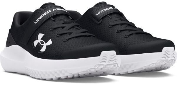 Under Armour SURGE Chlapčenská bežecká obuv, čierna, veľkosť 32
