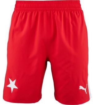 Puma SKS SHORTS CB PROMO Pánske futbalové šortky, červená, veľkosť