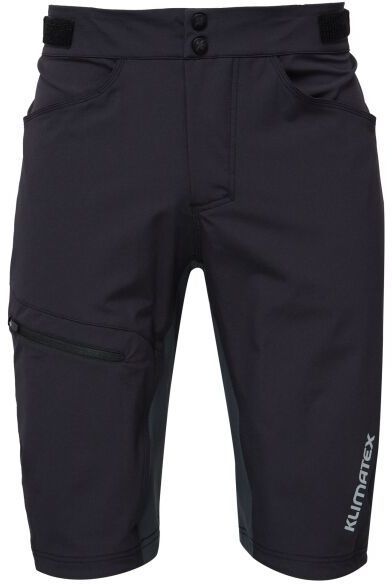 Klimatex BRUNI Pánske MTB predĺžené šortky, čierna, veľkosť XXXL