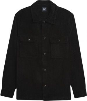 GAP FA23 CORD Pánska bunda, čierna, veľkosť