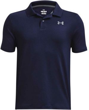 Under Armour PERFORMANCE POLO Chlapčenské polo tričko, tmavo modrá, veľkosť S