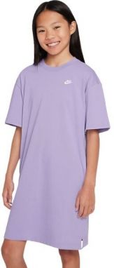 Nike SPORTSWEAR Dievčenské šaty, fialová, veľkosť