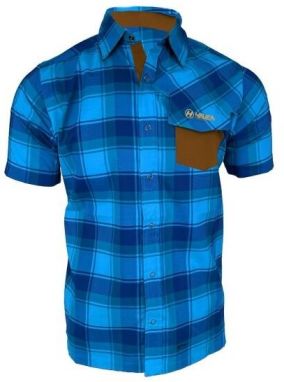 HAVEN AGNESS MEN Športová košeľa, modrá, veľkosť