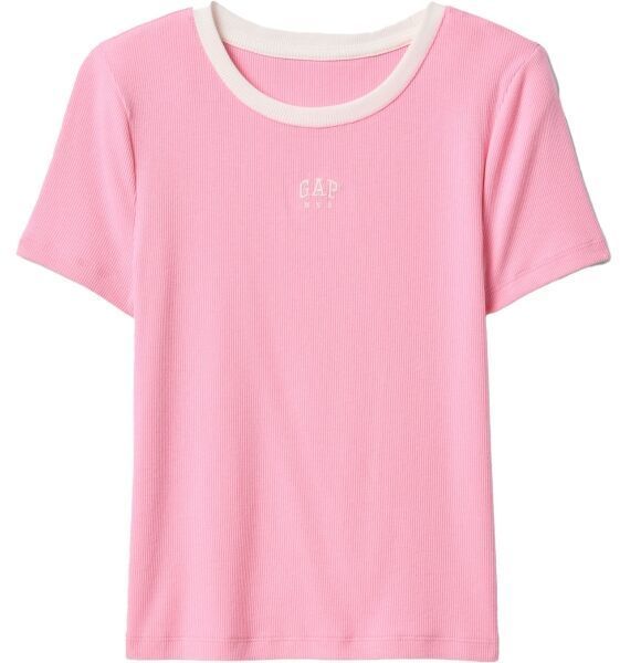 GAP MOD RIB ABBRV Dámske tričko, ružová, veľkosť