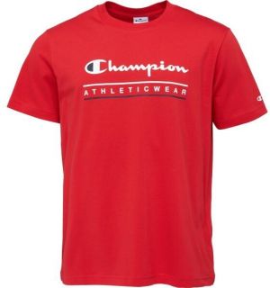 Champion LEGACY Pánske tričko, červená, veľkosť