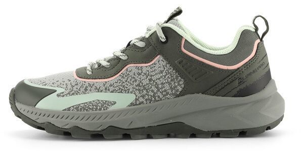 ALPINE PRO EIRA Dámska outdoorová obuv, zelená, veľkosť