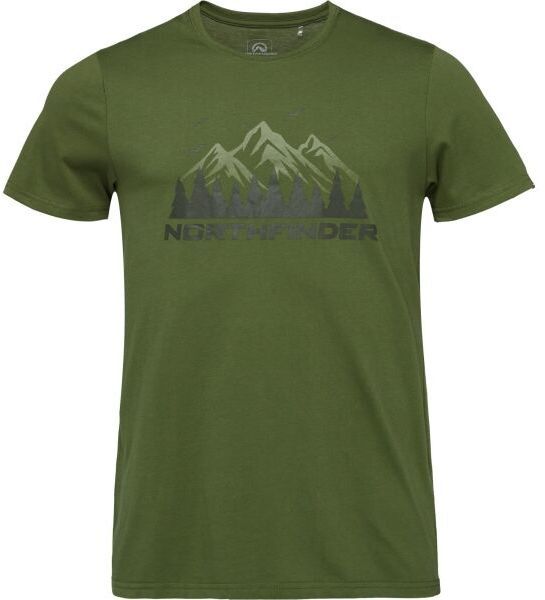 Northfinder BOGDAN Pánske tričko, zelená, veľkosť