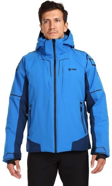 KILPI TURNAU Pánska lyžiarska bunda, modrá, veľkosť XXXL