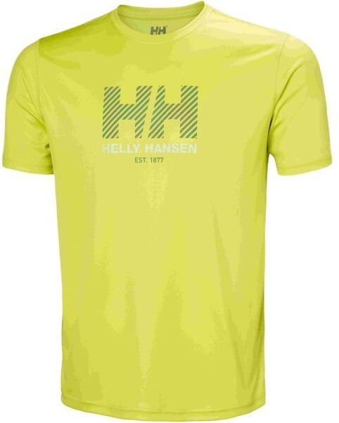 Helly Hansen HH TECH GRAPHIC UPF 50+ T-SHIRT 2.0 Pánske tričko, žltá, veľkosť