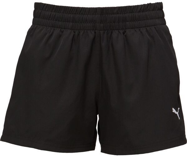 Puma ESSENTIALS 4'' WOVEN SHORTS Dámske voľnočasové kraťasy, čierna, veľkosť