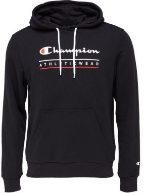 Champion HOODIE Pánska mikina, čierna, veľkosť