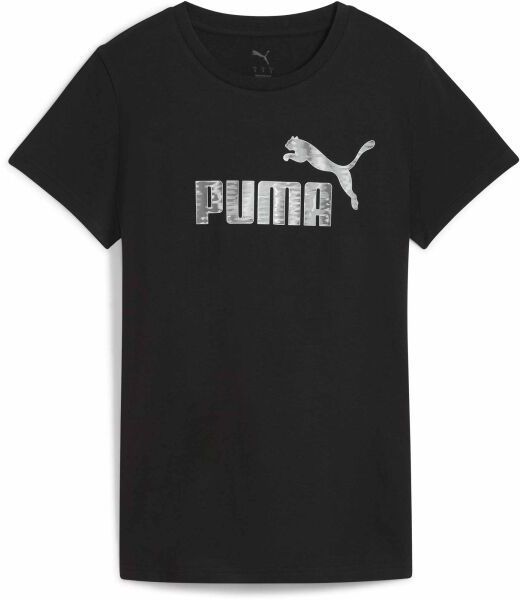 Puma ESSENTIALS NATURE TEEE Dámske tričko, čierna, veľkosť