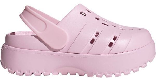 adidas ADILETTE CLOG PLATFORM Dámske šľapky, ružová, veľkosť 38