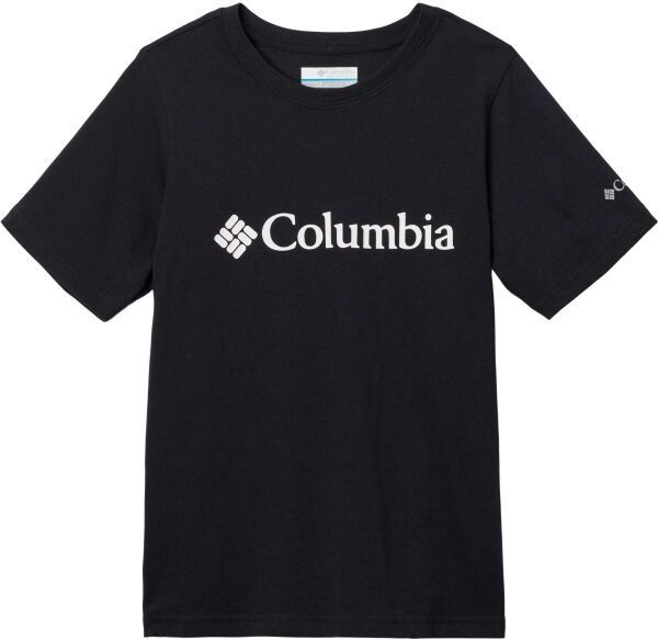 Columbia VALLEY CREED SHORT SLEEVE GRAPHIC SHIRT Detské tričko, čierna, veľkosť