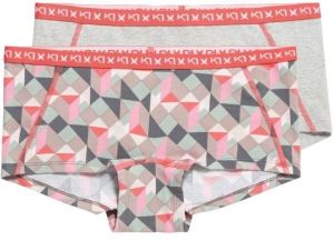 KARI TRAA TINA HIPSTER 2PK Dámske športové nohavičky, mix, veľkosť