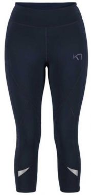KARI TRAA LOUISE 2.0 3/4 TIGHTS Dámske 3/4  legíny, tmavo modrá, veľkosť