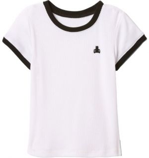 GAP RINGER Dievčenské tričko, bílá, veľkosť 2Y