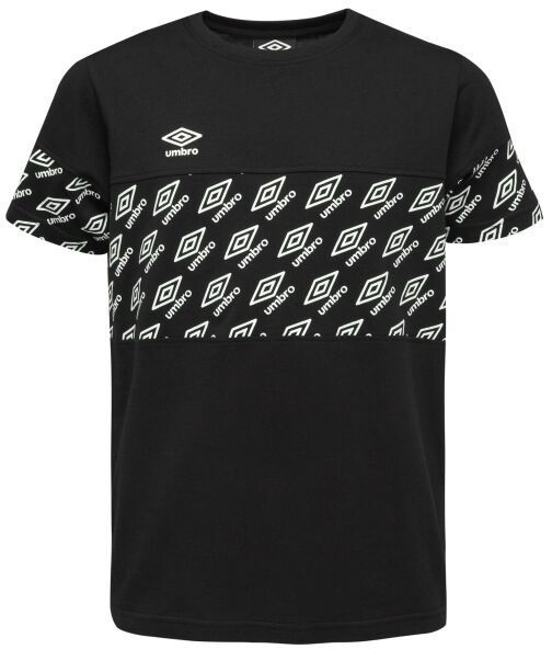 Umbro PHELIM Chlapčenské tričko, čierna, veľkosť 152-158