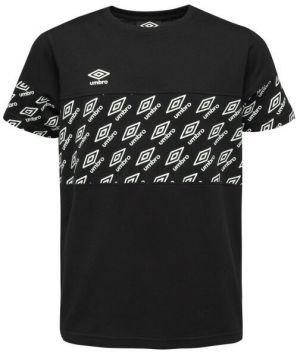 Umbro PHELIM Chlapčenské tričko, čierna, veľkosť 152-158