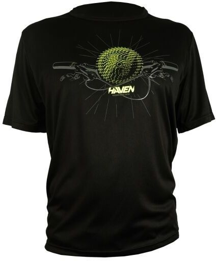 HAVEN NAVAHO II SHORT Pánsky voľný cyklistický dres, čierna, veľkosť