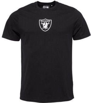 New Era LAS VEGAS RAIDERS NFL LOGO Pánske tričko, čierna, veľkosť