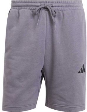 adidas ESSENTIALS 3-STRIPES SHORTS Pánske kaťasy, tmavo sivá, veľkosť