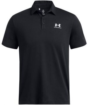 Under Armour ICON Pánske polo tričko, čierna, veľkosť XXXL