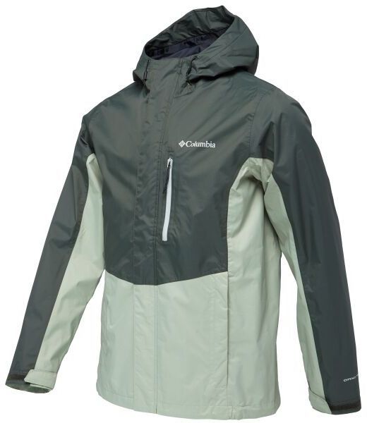 Columbia POURING ADVENTURE III JACKET Pánska outdoorová bunda, tmavo zelená, veľkosť