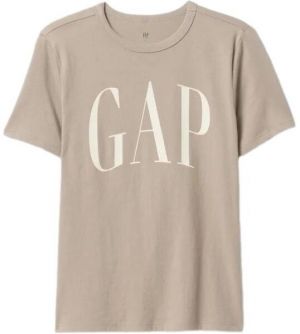 GAP V-FRCH LOGO ARCH Chlapčenské tričko, béžová, veľkosť