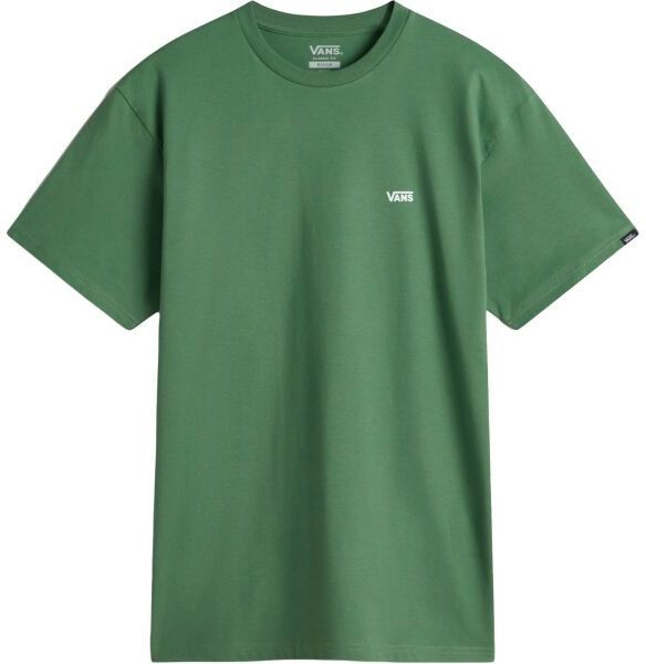 Vans MN LEFT CHEST LOGO TEE Pánske tričko, zelená, veľkosť