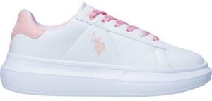 U.S. POLO ASSN. HELIS Dievčenská voľnočasová obuv, biela, veľkosť