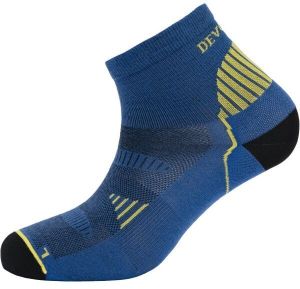 Devold RUNNING MERINO ANKLE SOCK Športové ponožky, modrá, veľkosť