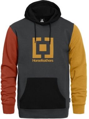 Horsefeathers LEADER Pánska mikina, žltá, veľkosť