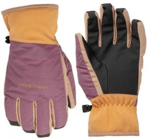 KARI TRAA RAGNHILD GLOVE Dámske nepremokavé rukavice, fialová, veľkosť