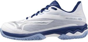 Mizuno WAVE EXCEED LIGHT 2 CC W Dámska tenisová obuv, biela, veľkosť 39