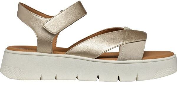 Geox D DANDRA 40 B Dámske sandále, zlatá, veľkosť