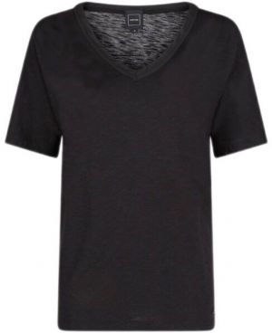Geox W T-SHIRT Dámske tričko, čierna, veľkosť