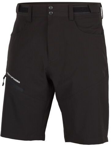 Northfinder GEORGEI Pánske krátke nohavice, čierna, veľkosť