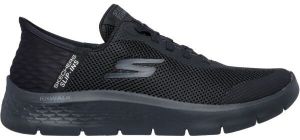 Skechers GO WALK FLEX - HANDS UP Pánska obuv na voľný čas, čierna, veľkosť