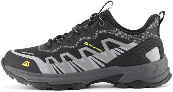 ALPINE PRO KELDAN Pánska outdoorová obuv, čierna, veľkosť