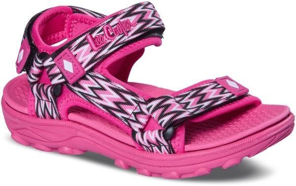 Lee Cooper SANDALS Dievčenské sandále, ružová, veľkosť